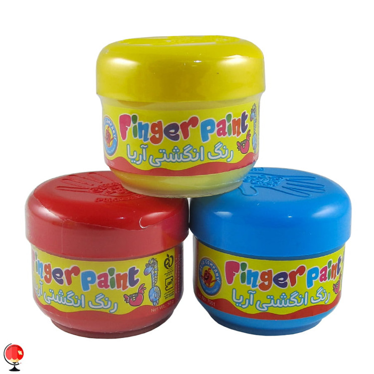 رنگ انگشتی ۳ رنگ آریا